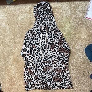 leopard hoodie
